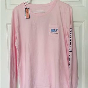 Vineyard Vines Long Sleeve Tee Shirt, Womens Large BNWT
